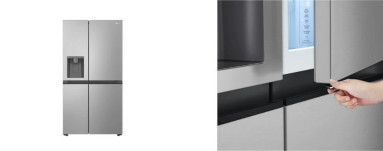 product image of the LG 635L Side By Side Refrigerator