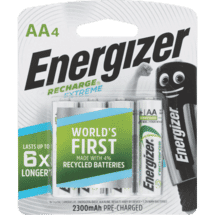 EnergizerAA 4Pk Recharge Battery - NH15BP4T10025704