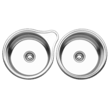 OliveriOliveri Solitaire Round Bowl Topmount Sink With Tap Landing10052278