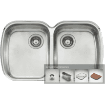OliveriMonet Double Bowl Undermount Sink10052303