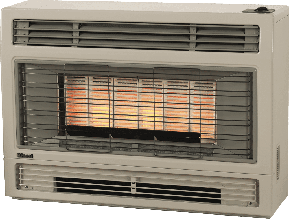 Rinnai 2001IN 2001 Inbuilt NG Beige Heater Flued at The Good Guys