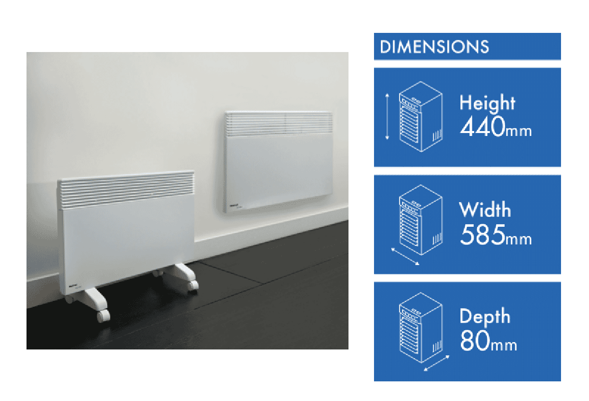 Noirot 1500W Spot Plus Panel Heater 73585
