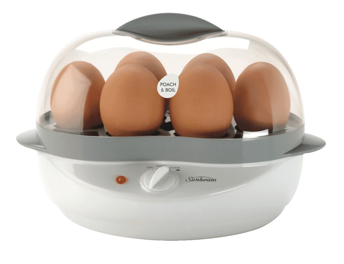 Sunbeam EC1300 Poach & Boil Egg Cooker at The Good Guys