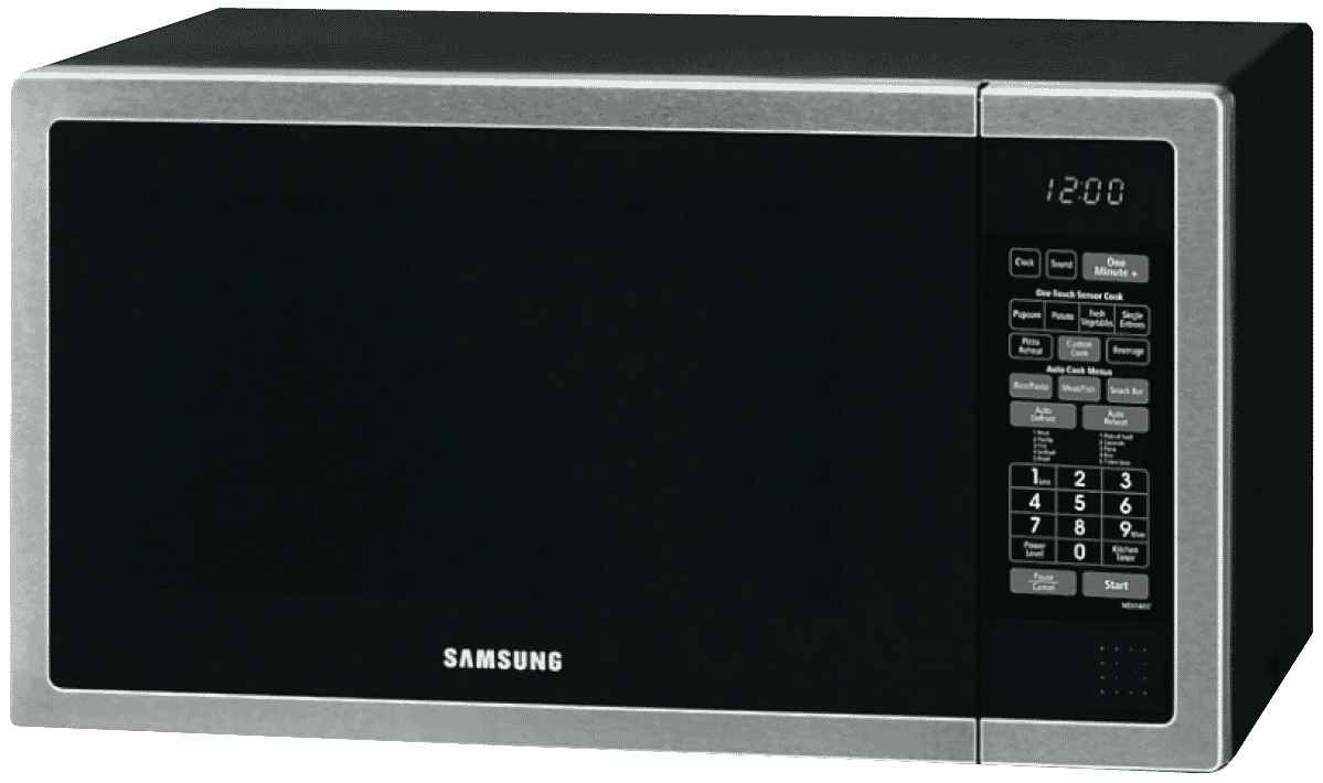 Samsung ME6144ST 40L 1000W Stainless Steel Microwave at The Good Guys