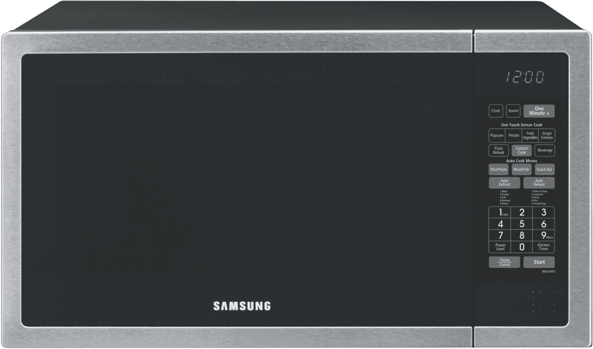 Samsung ME6144ST 40L 1000W Microwave Stainless Steel at The Good Guys