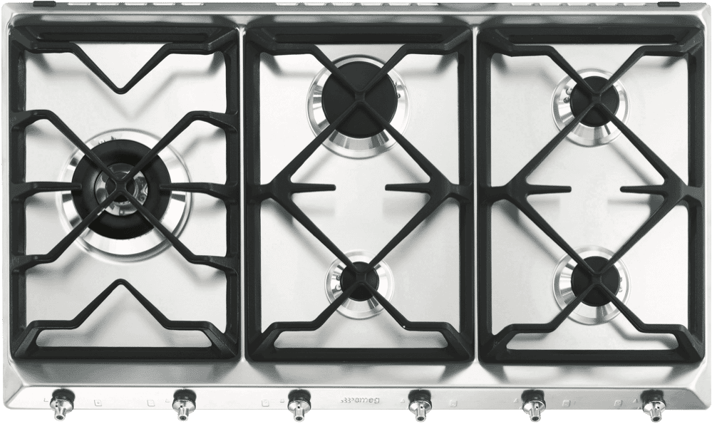 Smeg Cir597x5 90cm Gas Cooktop At The Good Guys