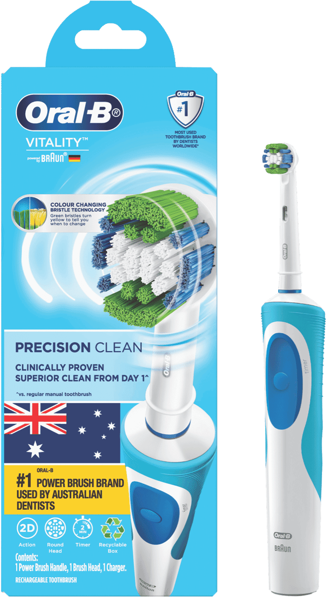Oral B VITALITYPC Vitality Precision Clean Toothbrush at The Good Guys