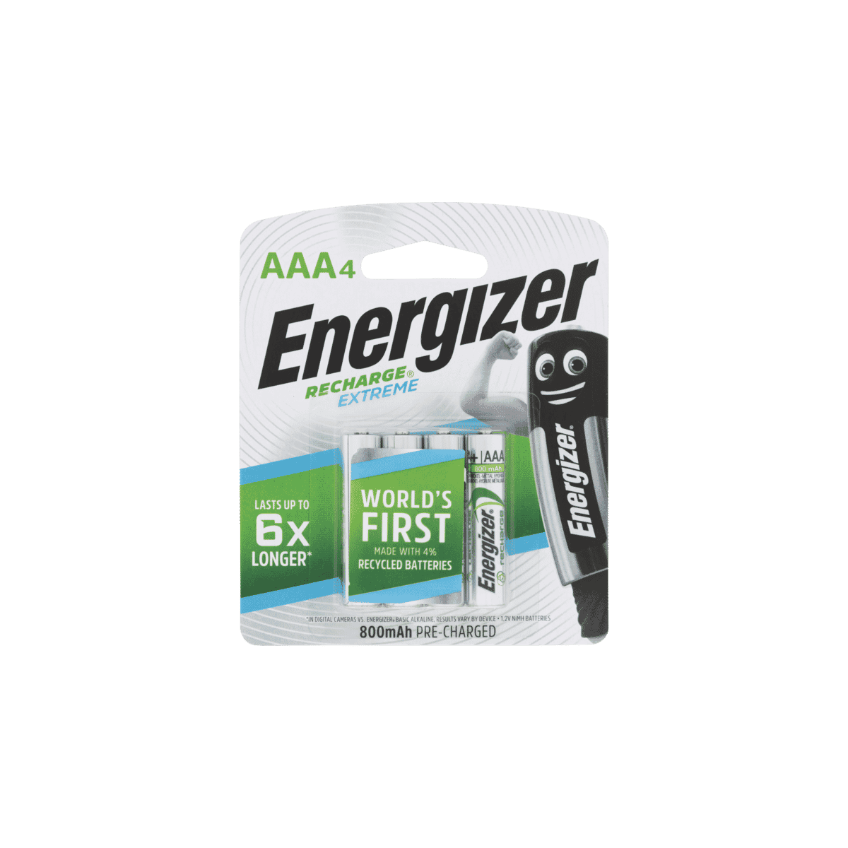 Energizer 4pk Rechargeable Power Plus AAA Batteries