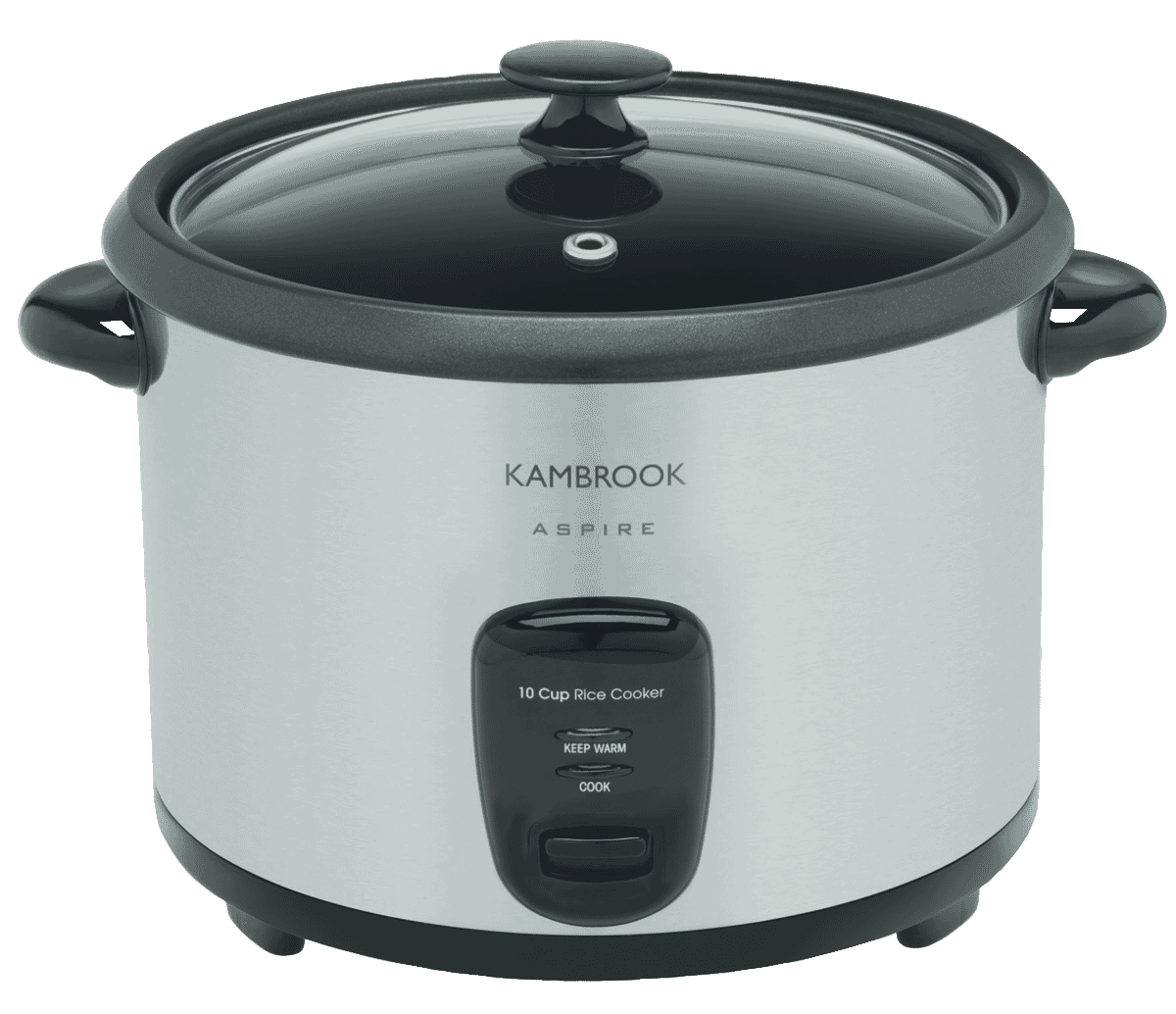 Kambrook KRC350BSS 10 Cup Rice Cooker at The Good Guys