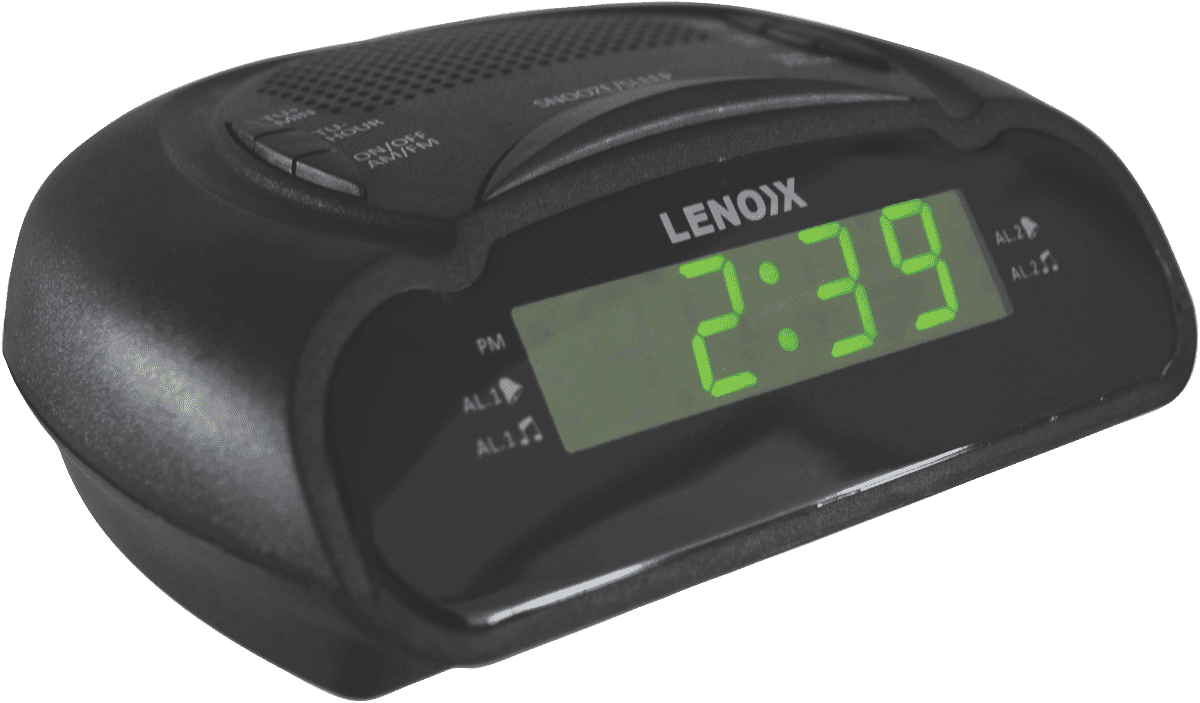 Lenoxx CR21 Clock Radio AM/FM at The Good Guys