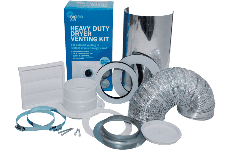 Pacific Air 4212p Dryer Venting Kit At The Good Guys - External Wall Vent Covers Bunnings