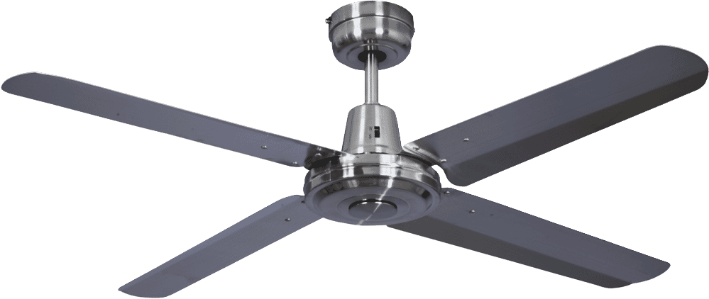 Mercator Fc010124bc 120cm Swift Brushed Chrome Ceiling Fan At The