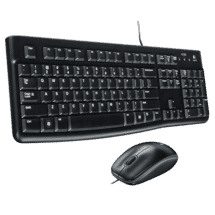 LogitechCorded Mouse & Keyboard MK12050018442