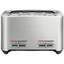 Breville The ToastSet 4 Slice Toaster - Grey LTA842LGY