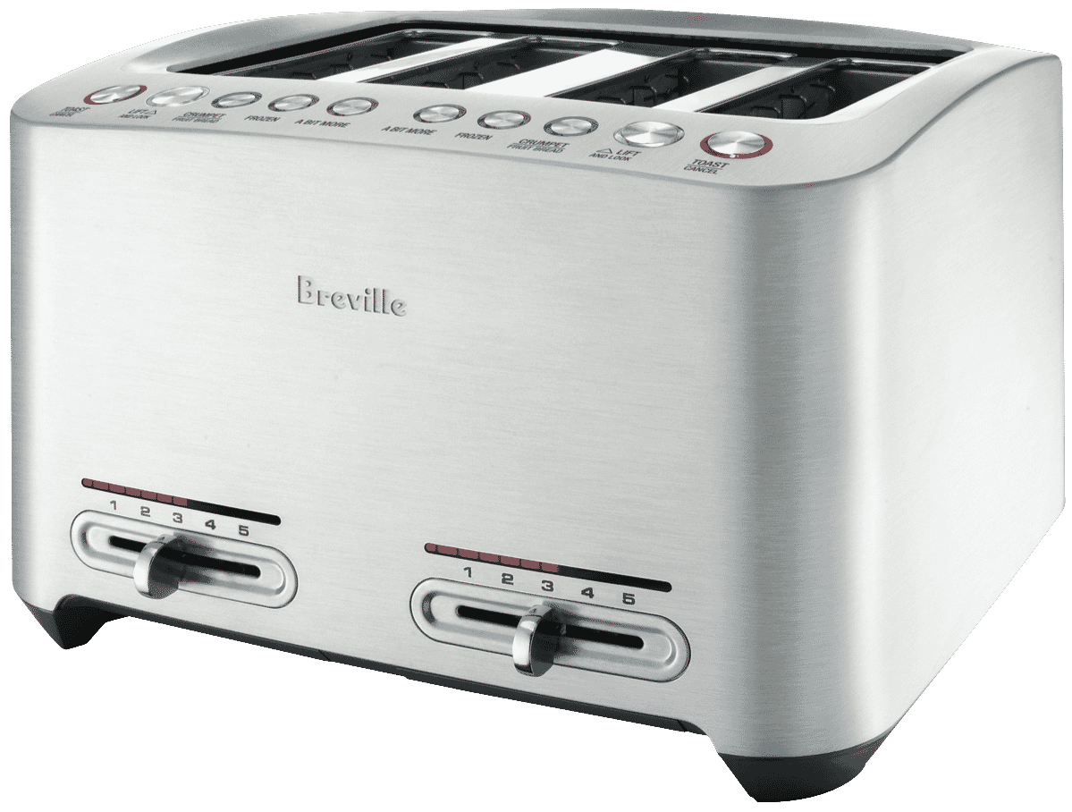 Breville BTA845BSS The Smart Toast 4 Slice at The Good Guys