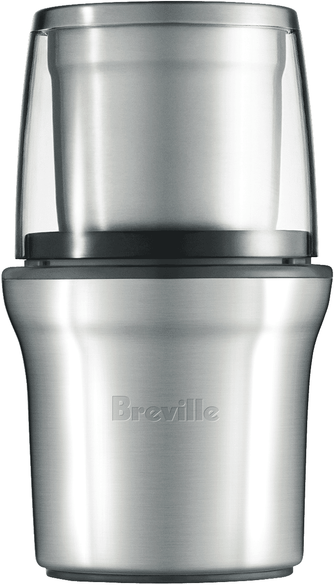 Brushed Stainless Steel Breville BCG200BSS The Coffee & Spice Grinder