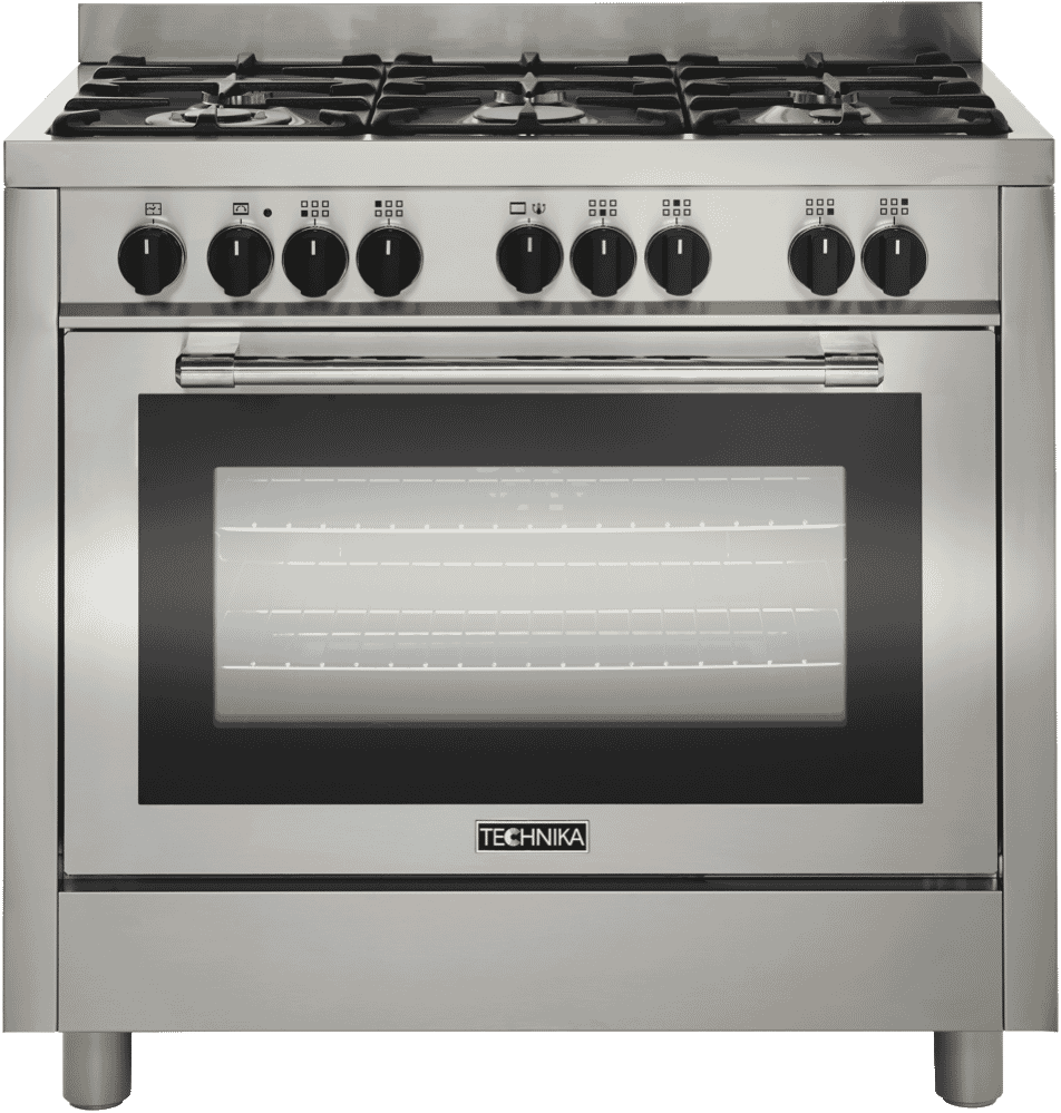 Technika Tgg96u 90cm Gas Upright Cooker At The Good Guys