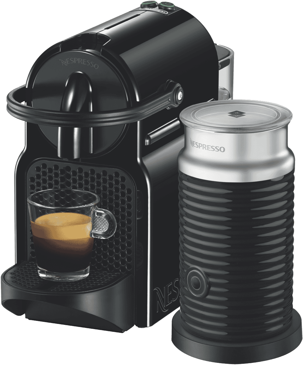 Black Discontinued Model Nespresso Inissia Espresso Maker 