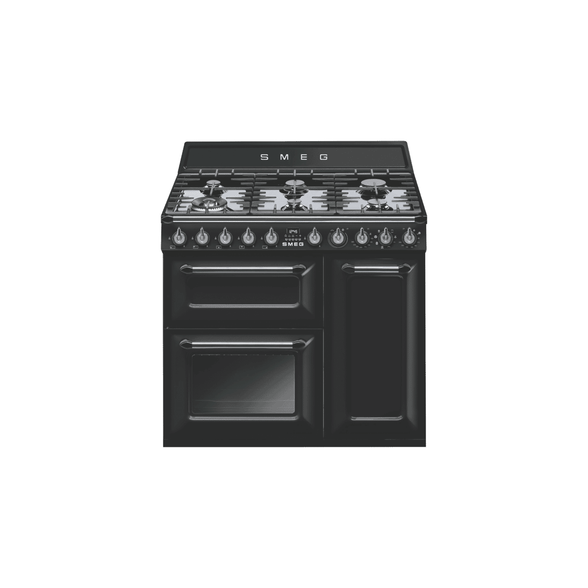 Smeg 90cm Dual Fuel Upright Cooker TRA93BL