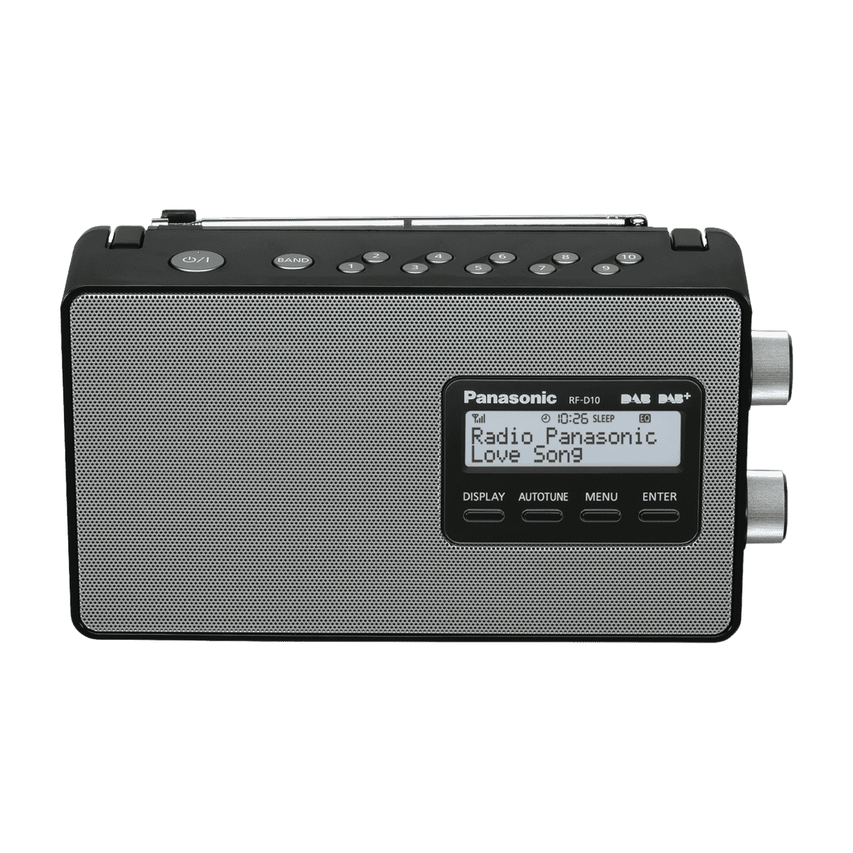 Panasonic RFD10GNK Portable Radio DAB at The Good Guys