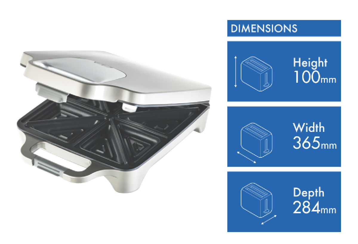 This makes the BEST Toastie! 🥪  NGT Proper Toastie Maker 