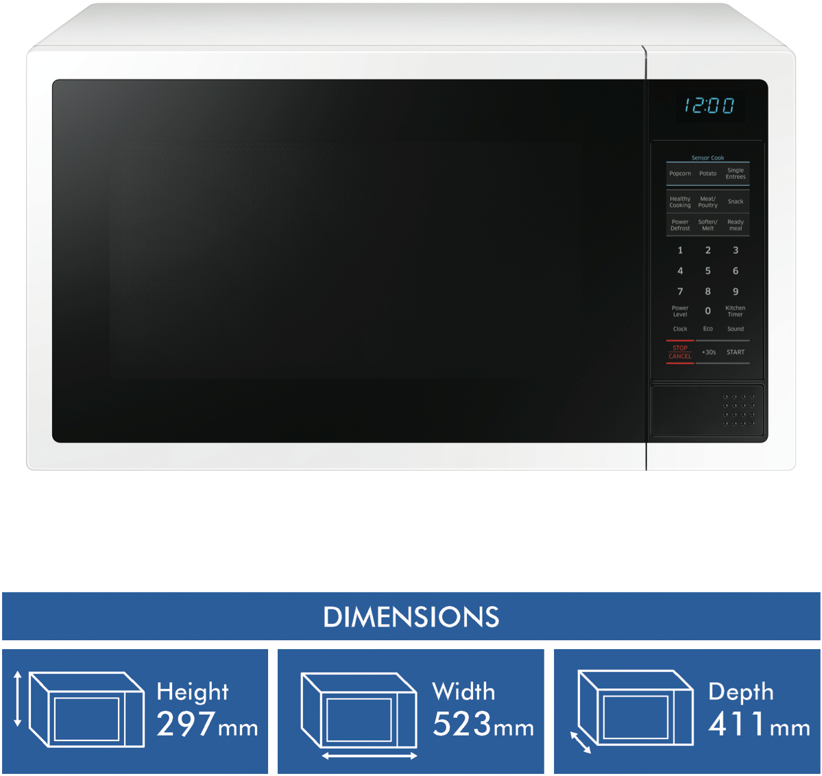 Samsung deals microwave me6124w