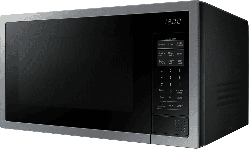 Samsung ME6104ST1 28L 1000W Silver Microwave at The Good Guys