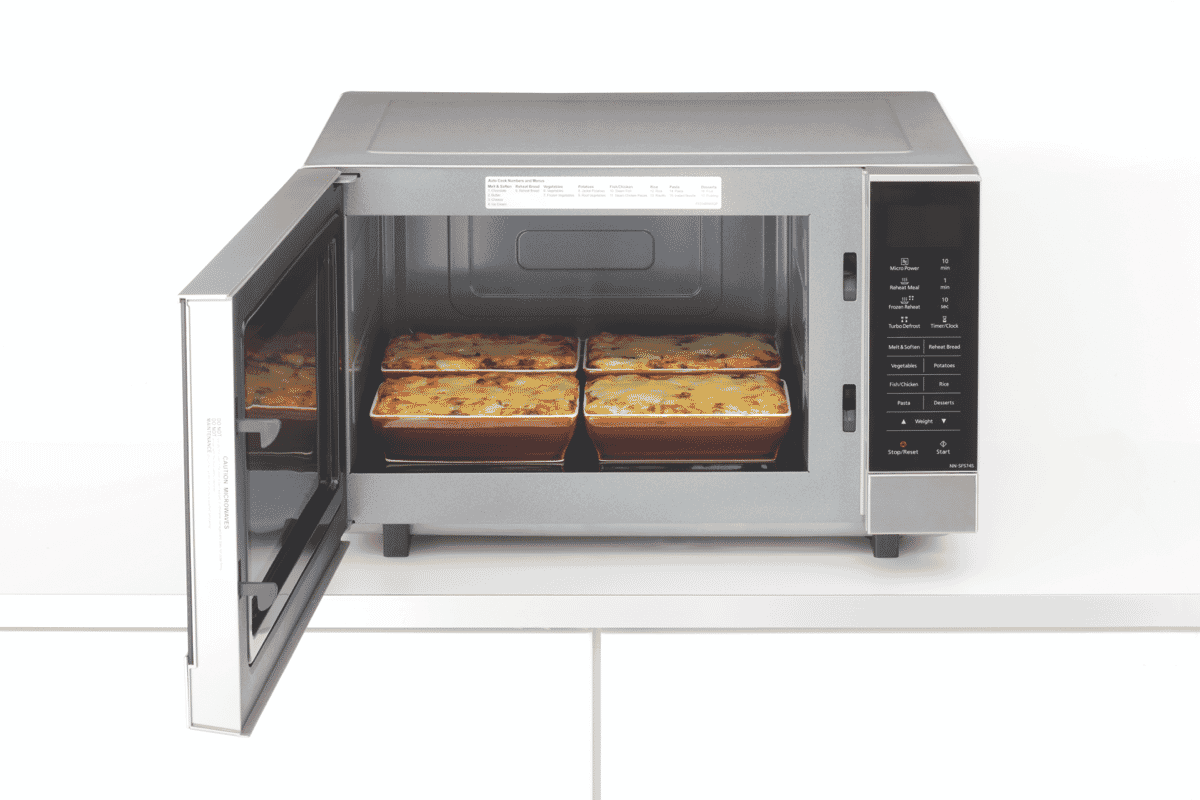 Panasonic NNSF574SQPQ 27L Flatbed Inverter Microwave Stainless Steel