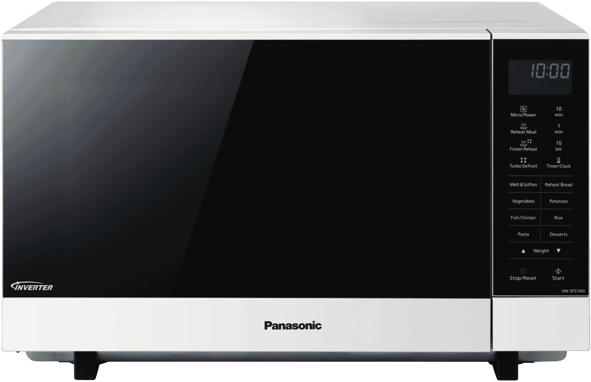 Image of Panasonic27L Flatbed Inverter Microwave White