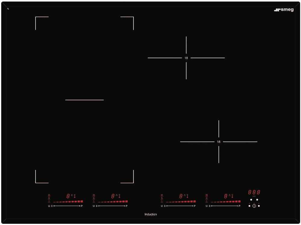 Smeg Sai74 70cm Induction Cooktop At The Good Guys