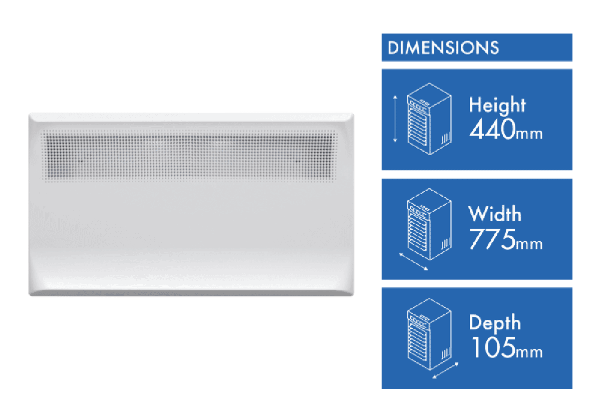Rinnai 1500W Panel Heater
