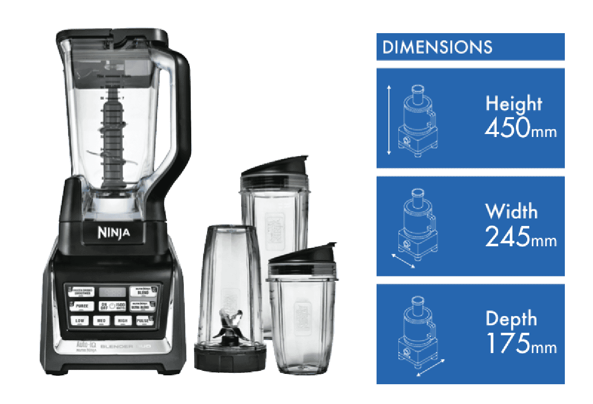 Ninja Blender Duo with Auto-iQ BL642 Review 