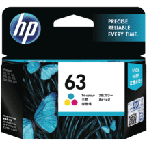 HP63 Tri-colour Original Ink Cartridge50033476