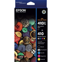 Epson410XL 5 x colour ink Value Pack50034275