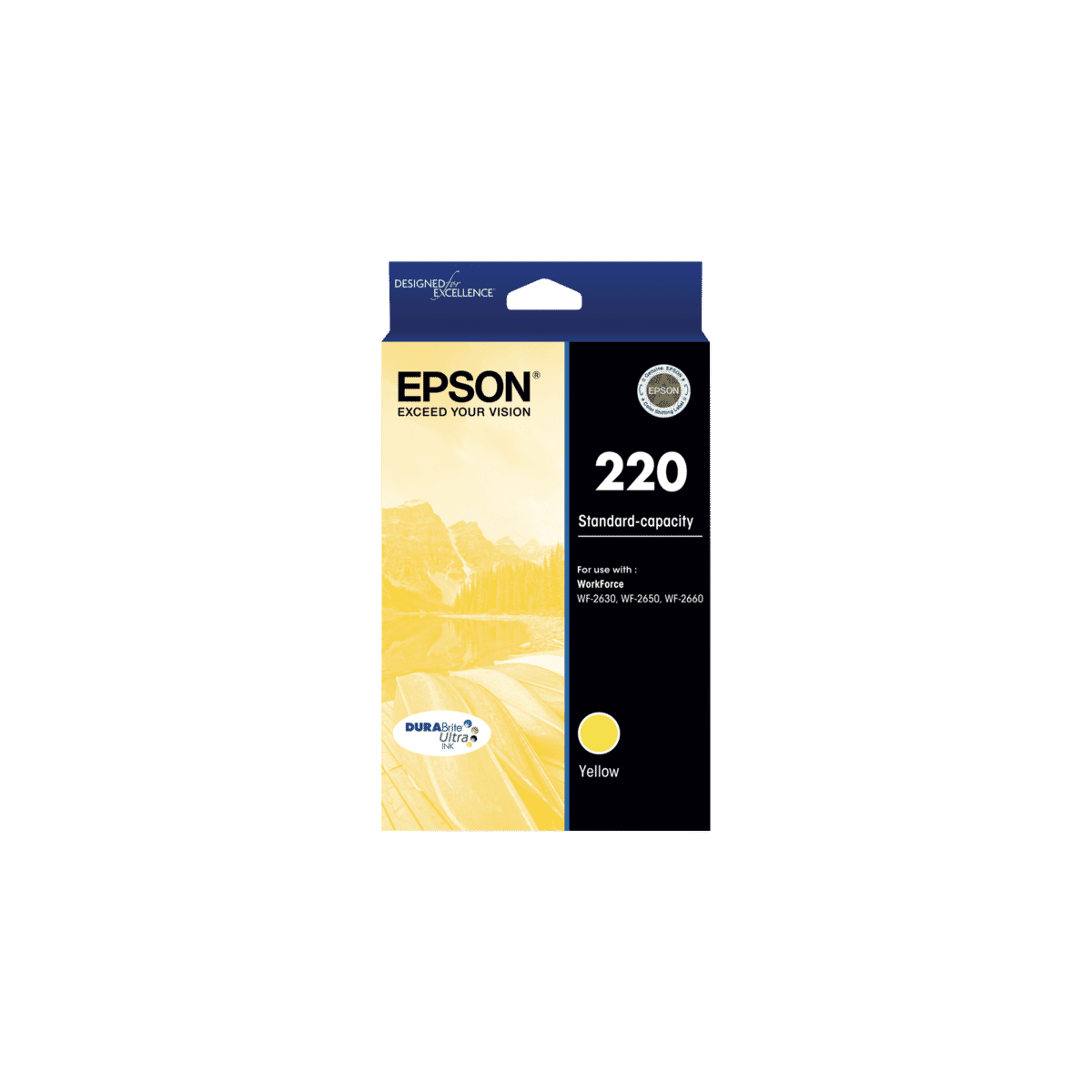 Epson 220 Std Capacity DURABrite Ultra Yellow Ink Cartridge T293492