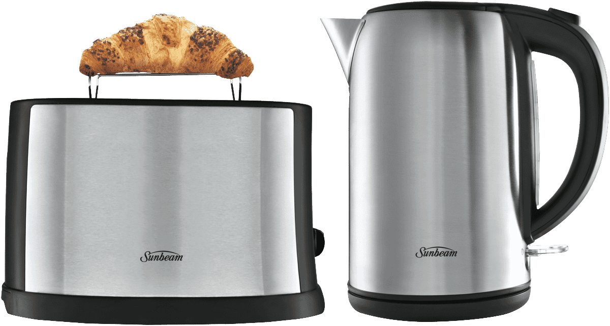 Sunbeam PU5201 Toaster & Kettle Breakfast Pack at The Good Guys