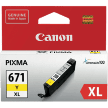 CanonCLI671XLY Yellow Extra Large Ink Cartridge50036804