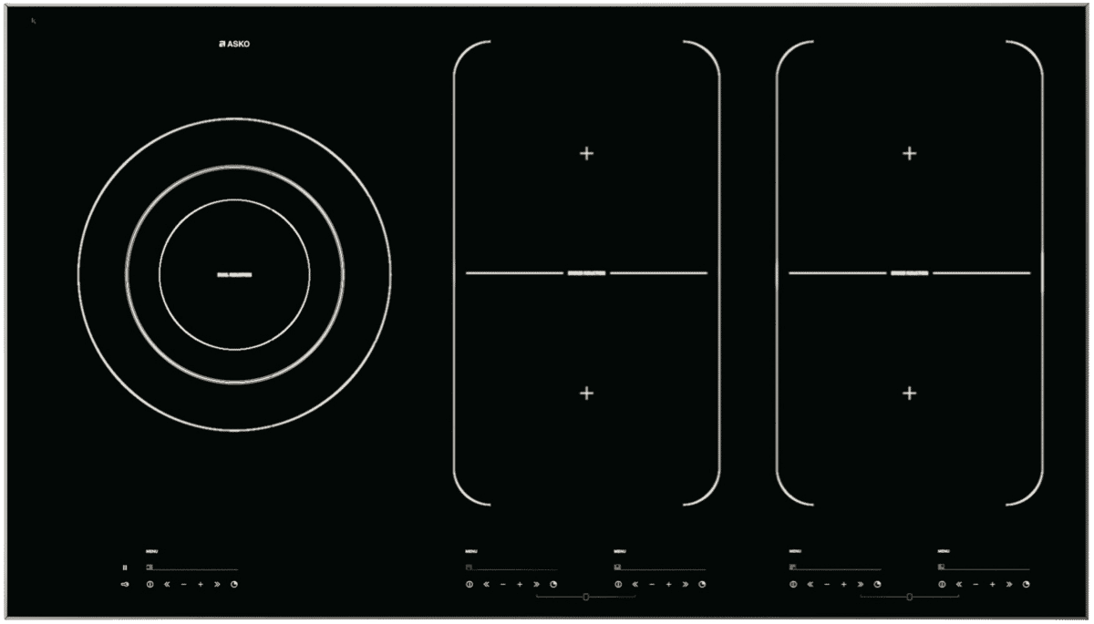Asko HI1975G 90cm Bridge Induction Cooktop at The Good Guys