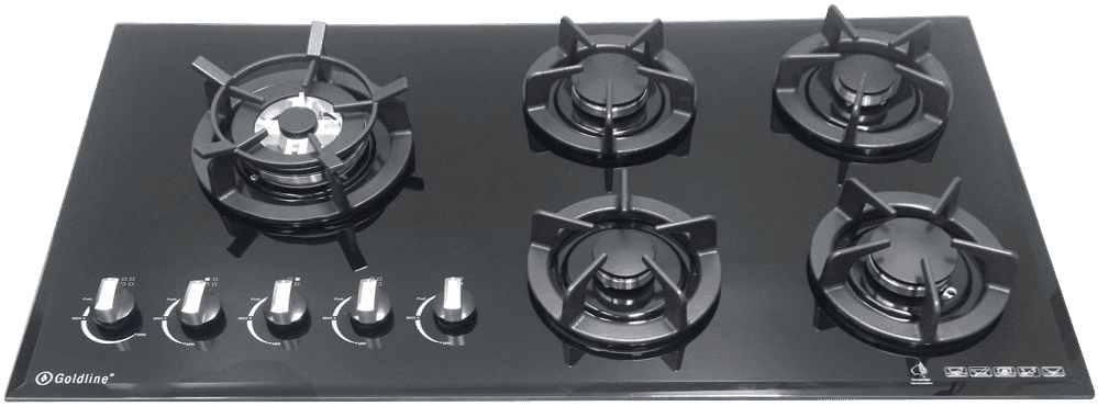 Goldline Avard Gldual5bzlpg Cast 93cm Gas Cooktop At The Good Guys