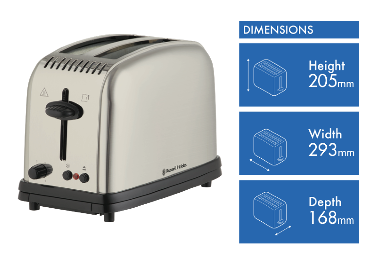 Russell Hobbs Classic 2 Slice Toaster