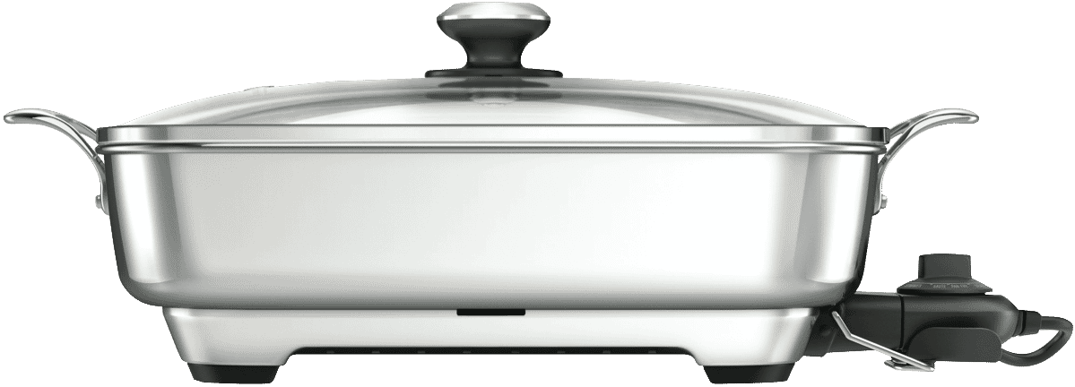 stainless electric frypan