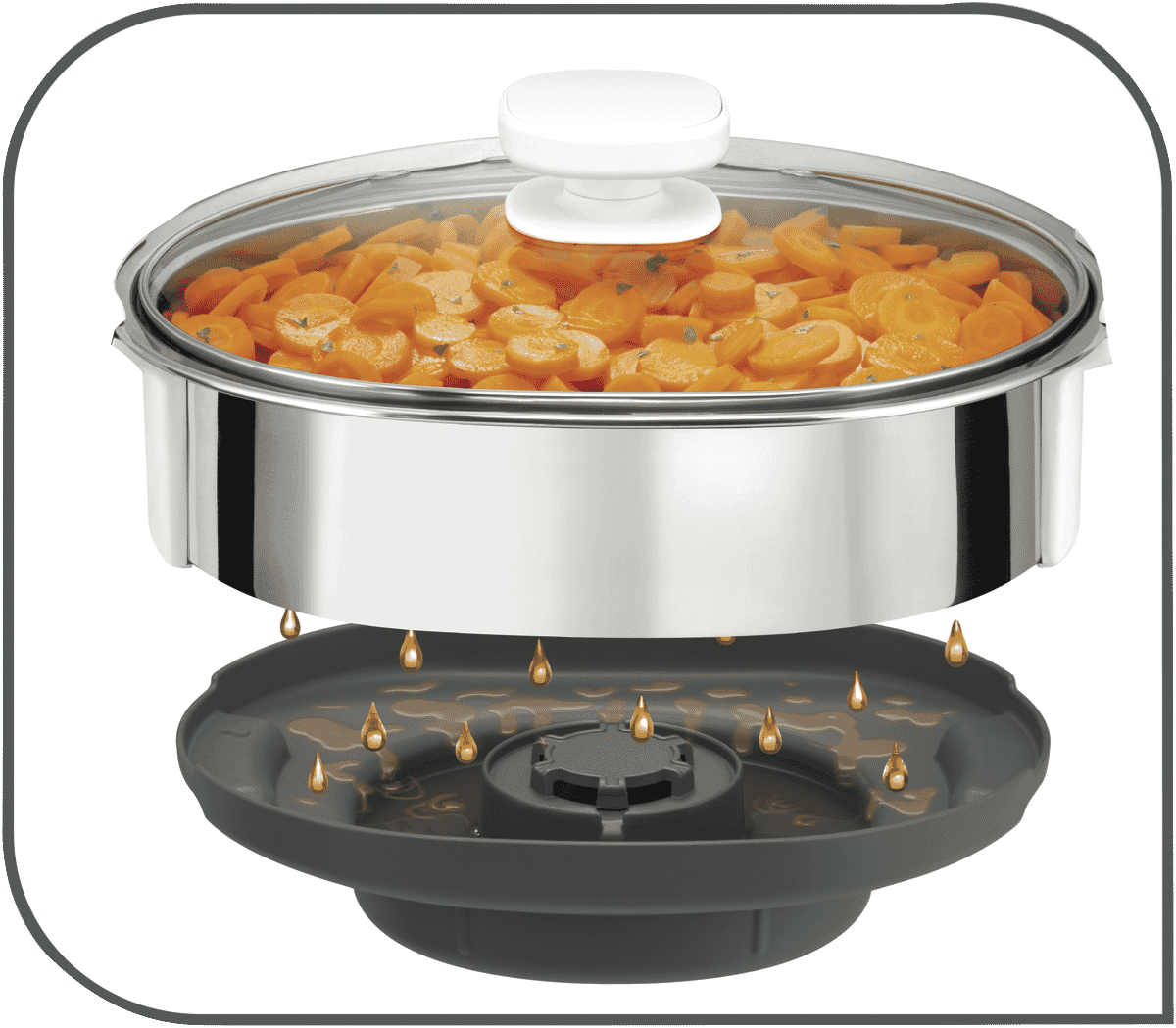 Tefal Cuisine Companion Steamer Accessory XF386B