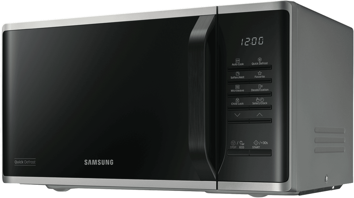 Samsung MS23K3513AS 23L 800W Silver Microwave at The Good Guys