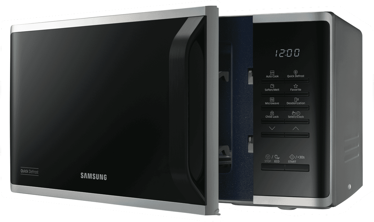 NEW Samsung MS23K3513AS 23L 800W Silver Microwave 8806088342344 | eBay