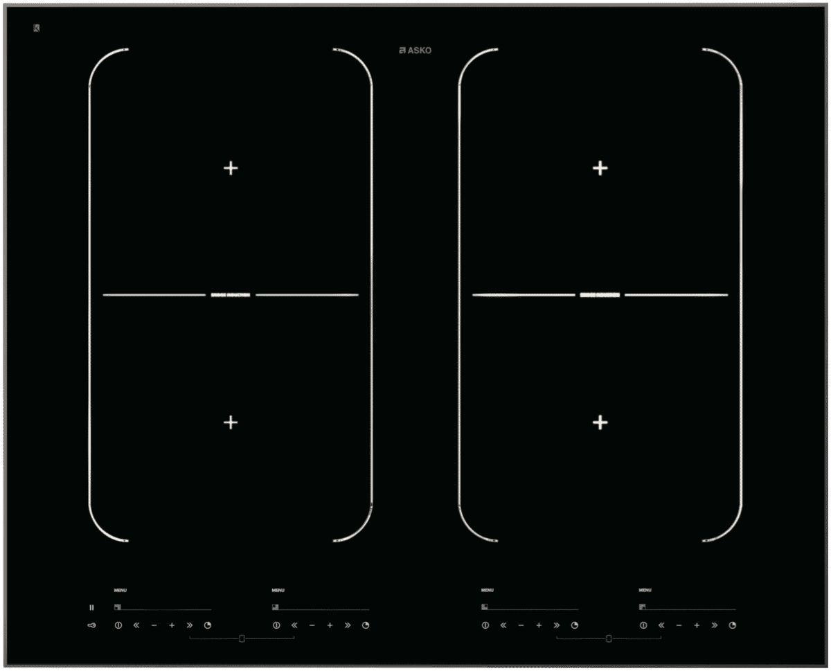 Asko HI1655G 60cm Bridge Induction Cooktop at The Good Guys