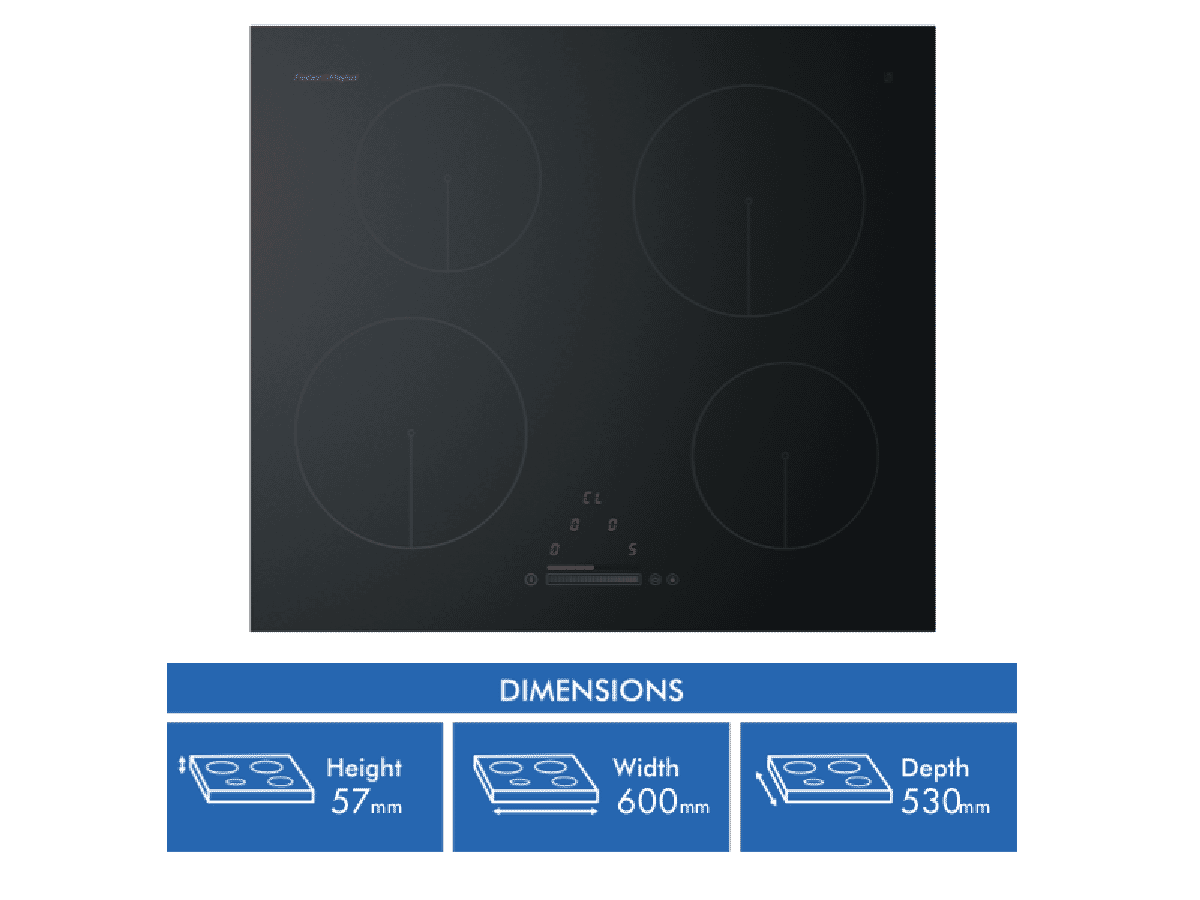 Fisher & Paykel 60cm Induction Cooktop CI604CTB1