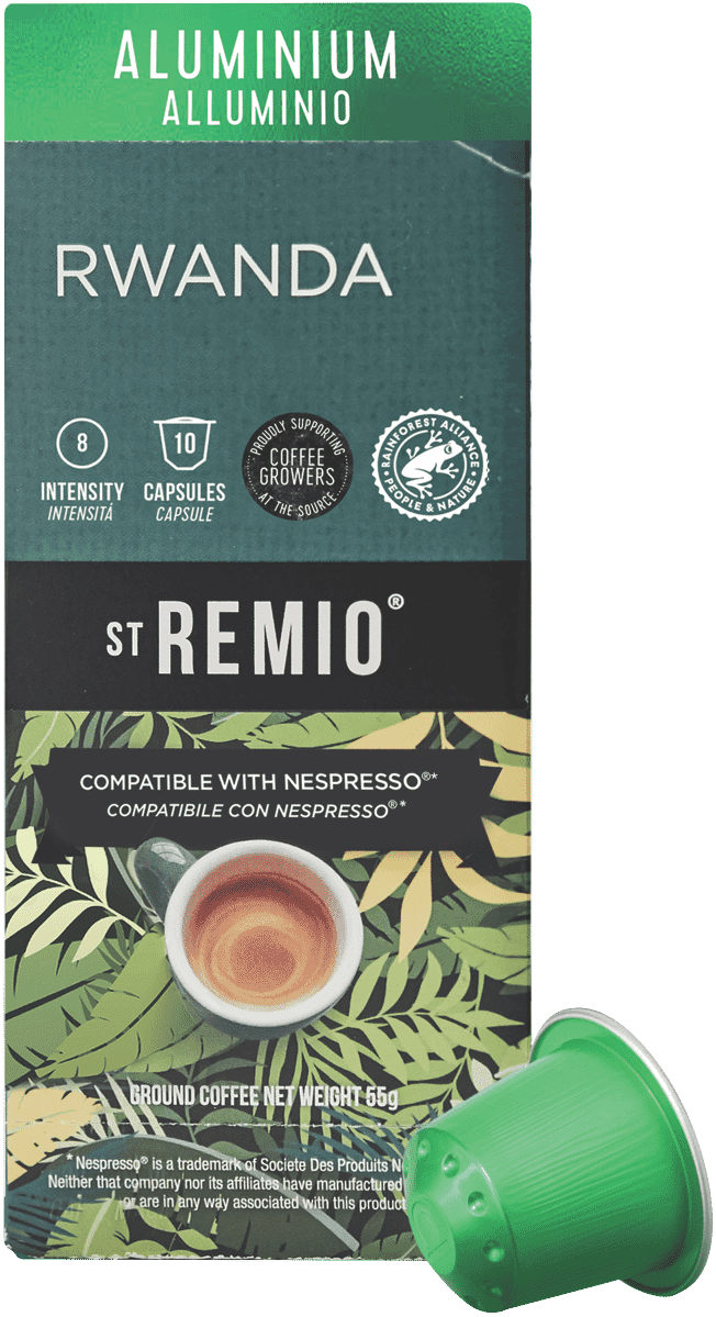 St Remio Rwanda Capsules Nespresso 10 pk 55g