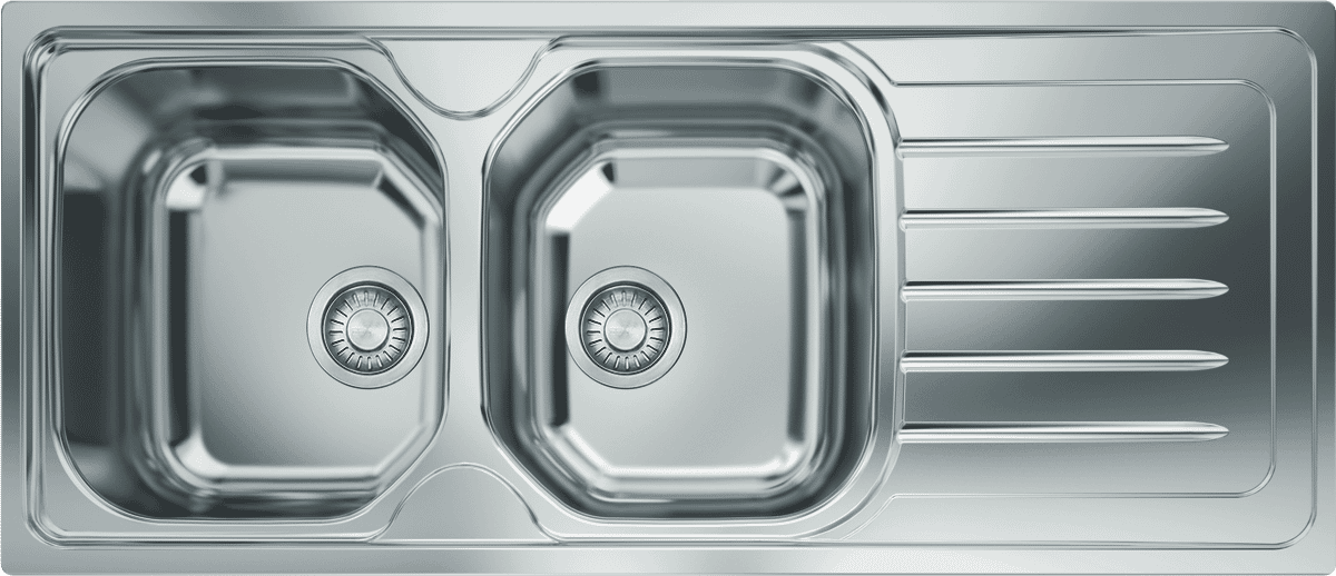 Franke OLX621RHDFPC Ondaline Double Bowl Sink at The Good Guys