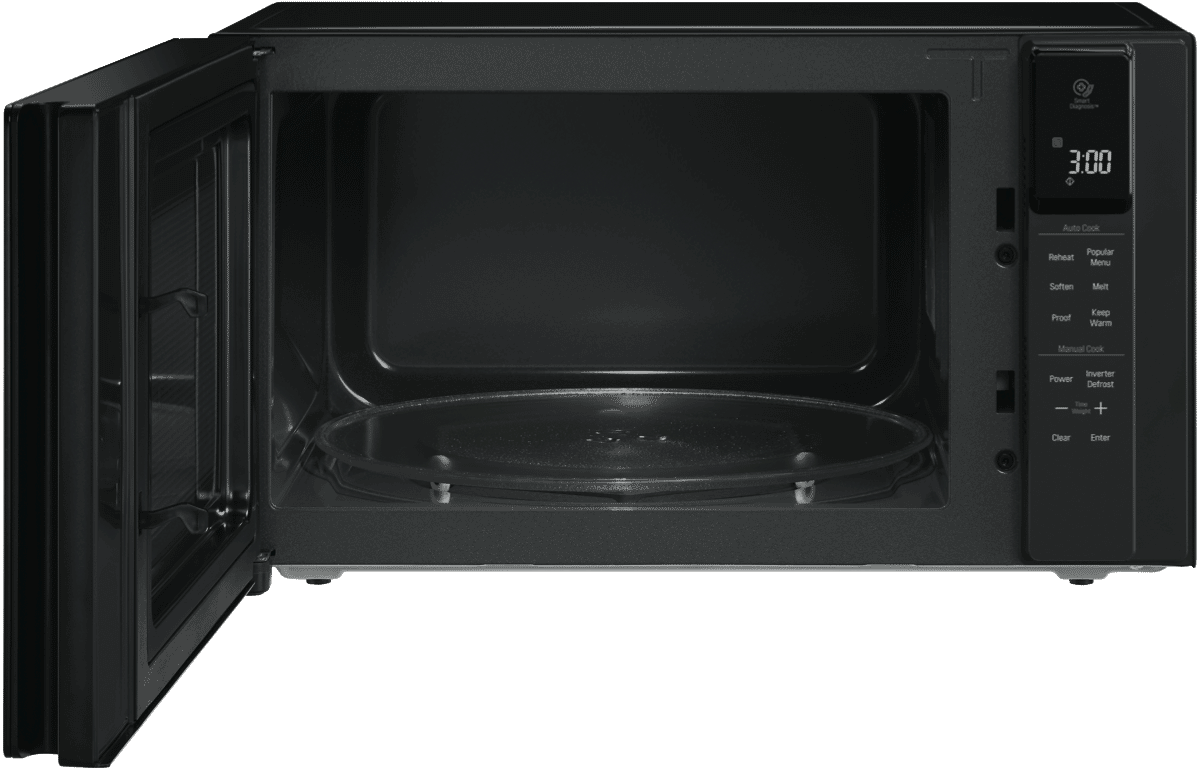 LG MS2596OB NeoChef 25L 1000W Inverter Black Microwave at The Good Guys