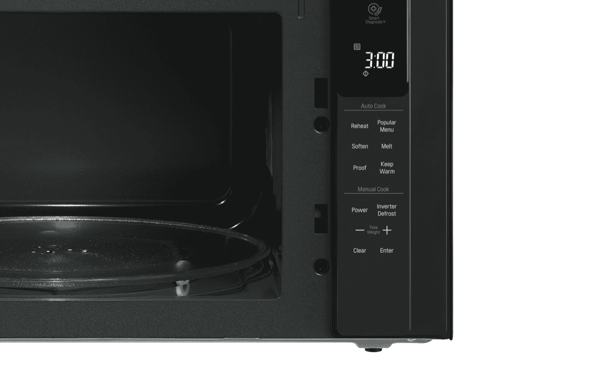 LG MS2596OB NeoChef 25L 1000W Inverter Black Microwave at The Good Guys